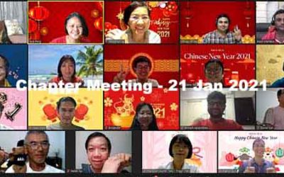 Chapter Meeting – 21 Jan 2021