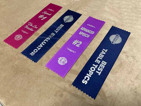 Toastmasters Ribbons