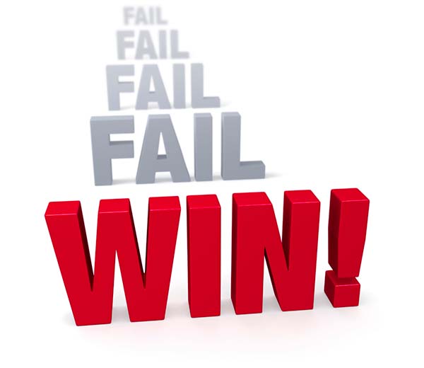 failure leads to success