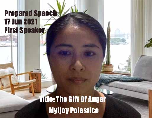 17 Jun 2021 Prepared Speech 1st Speaker Myljoy Polestico