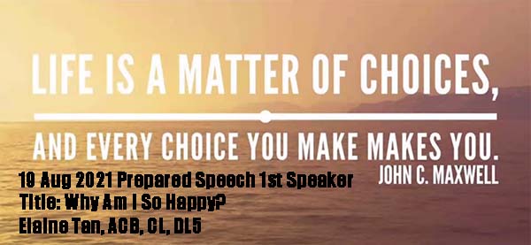 19 Aug 2021 Prepared Speech 1st Speaker Elaine Tan