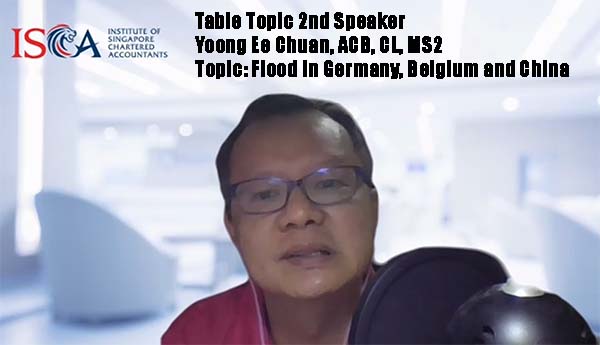 19 Aug 2021 Table Topic 2nd Speaker Yoong Ee Chuan ACB CL MS2