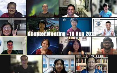 Chapter Meeting – 19 Aug 2021