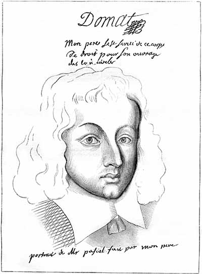 portrait of Pascal at the age of twenty-five or twenty-six years